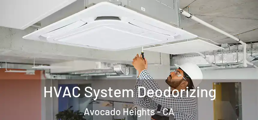  HVAC System Deodorizing Avocado Heights - CA